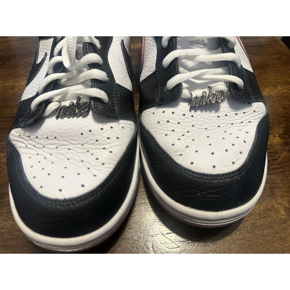 Nike Dunk Low Unlocked fj2253-901 Pink & Black swoop right pink Men sz8.5 w sz10 - Picture 11 of 12